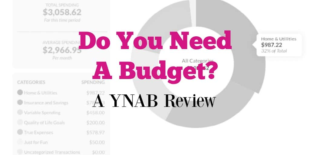 Do You Need a Budget - YNAB Review 2