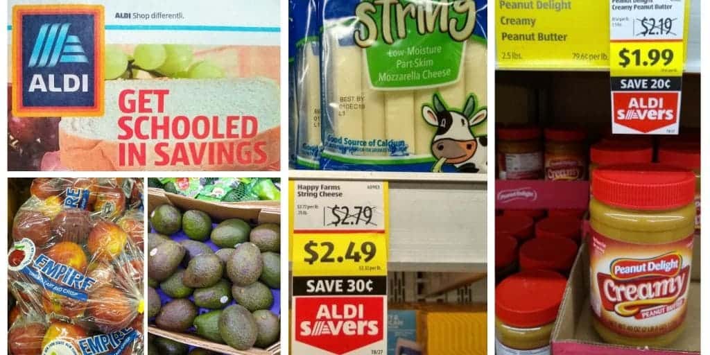 grocery items you can purchase at Aldi