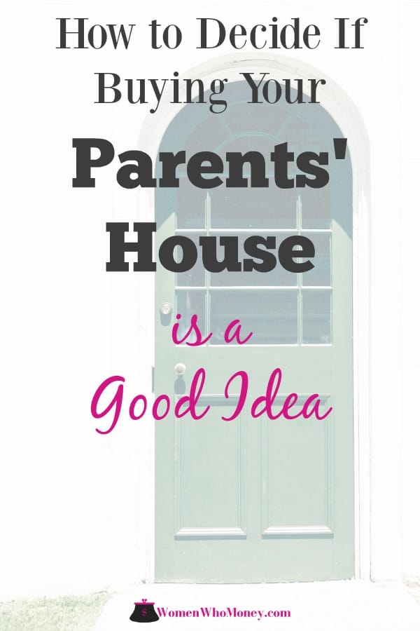 front door graphic how to decide if buying your parents' house is a good idea