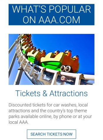 AAA discount tickets