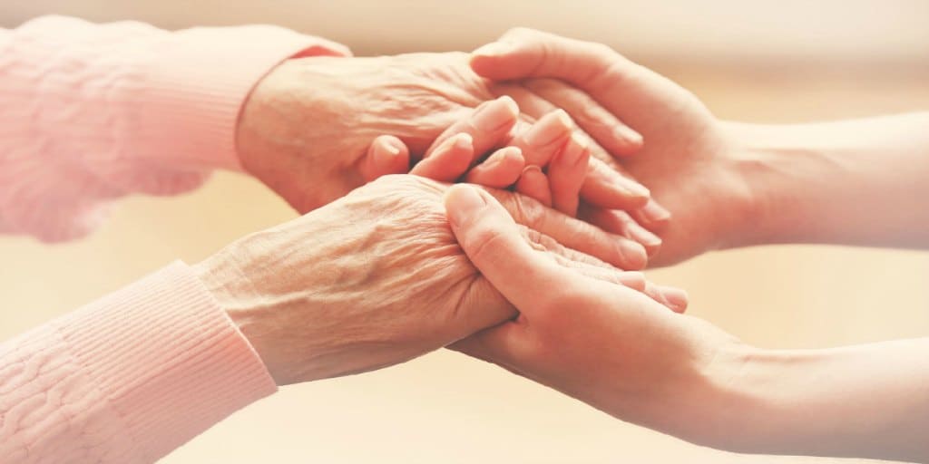 young person being a guardian and conservator to an elderly woman