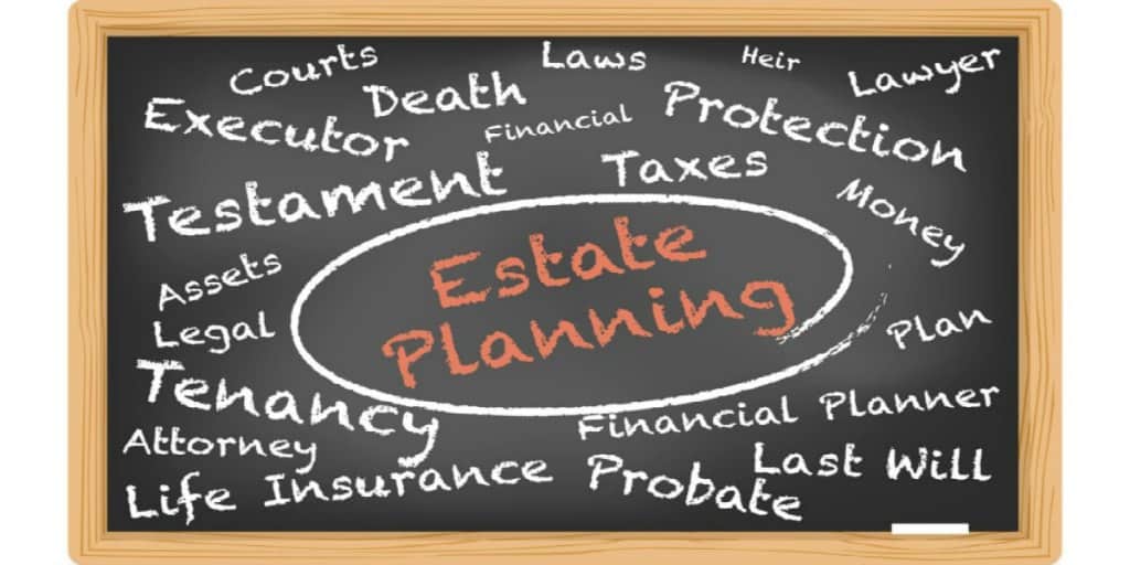 estate planning  words and concepts