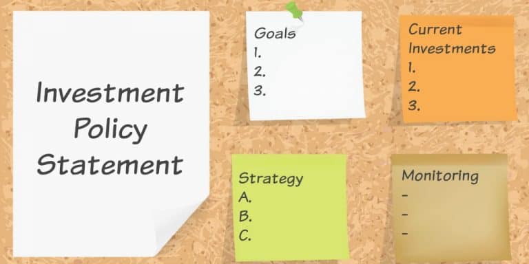 What Should An Investment Policy Statement Include