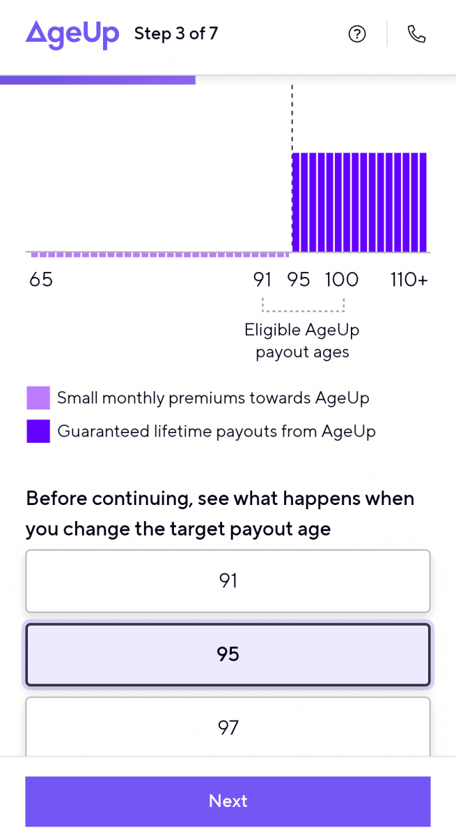 AgeUp Estimate Step 3