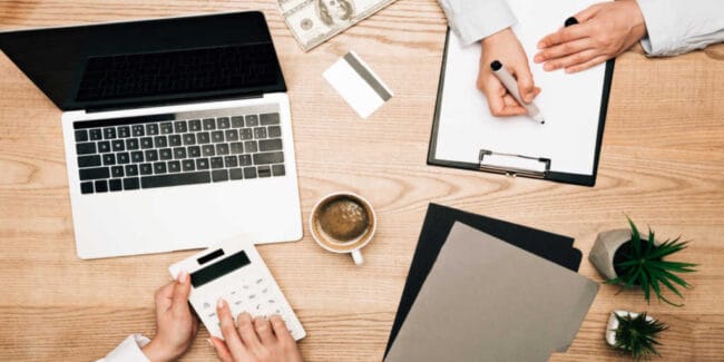 businesswomen reviewing all the financial gaps women face