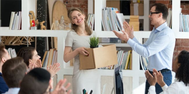 work team welcoming new employee to the group