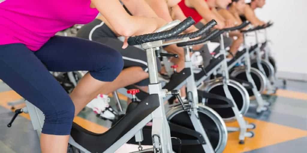 participants in spinning class