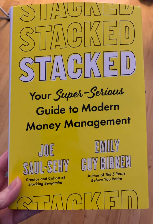 Stacked book cover