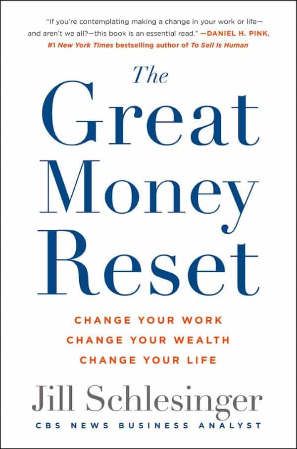 book cover for the great money reset by jill schlesinger